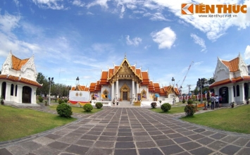 Khám phá kỳ quan chùa Cẩm Thạch của Hoàng gia Thái Lan